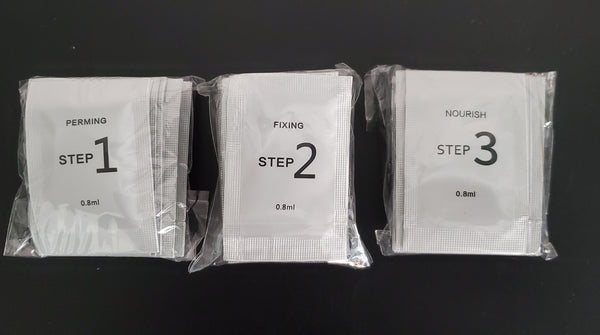 Step 1, Step 2 & Step 3 Sachets for Brow Lamination or Lash Lift