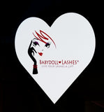 Babydoll Lashes Lash Lift Window Cling [product_price] Real Eyez Beauty